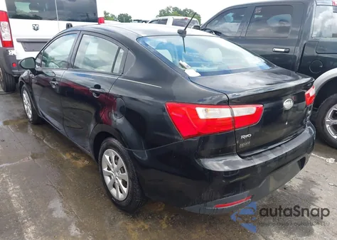 2013 Kia Rio Lx из США, поврежденный, VIN KNADM4A3XD6179881